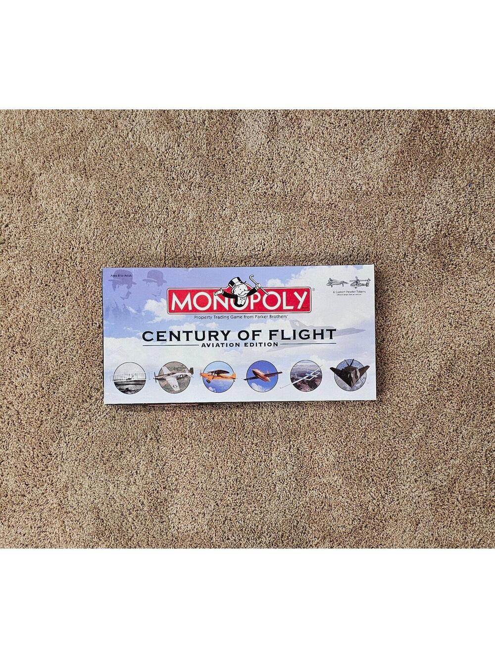 Vintage Monopoly Century of Flight Aviation Edition